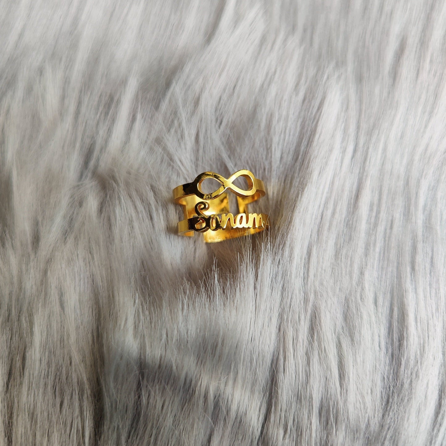 Customize Infinite Name Ring